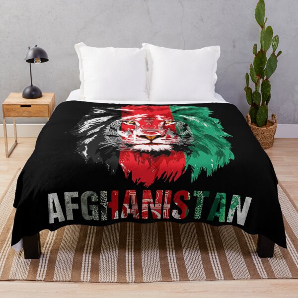 Aperçu de l'œuvre Drapeau de l'Afghanistan Lion libre de l'Afghanistan. créée et vendue par JaleneRichcree.