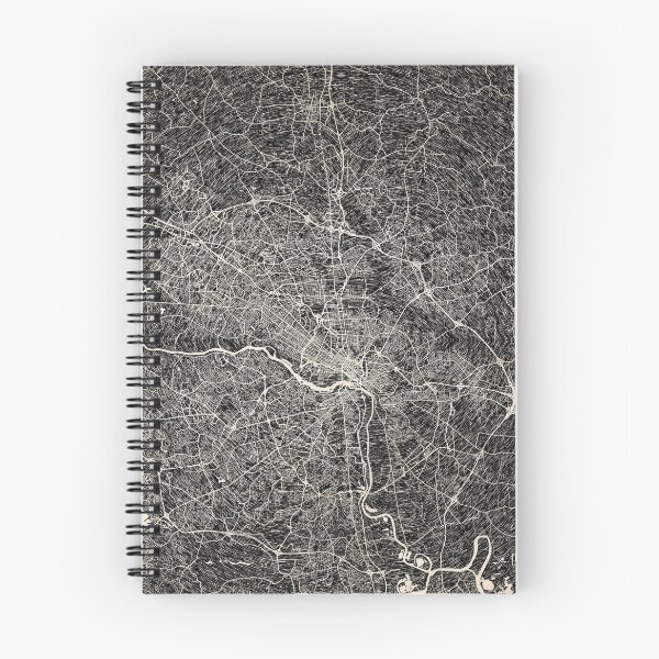 Item preview, Richmond map Virginia Ink lines designed and sold by InkMaps.