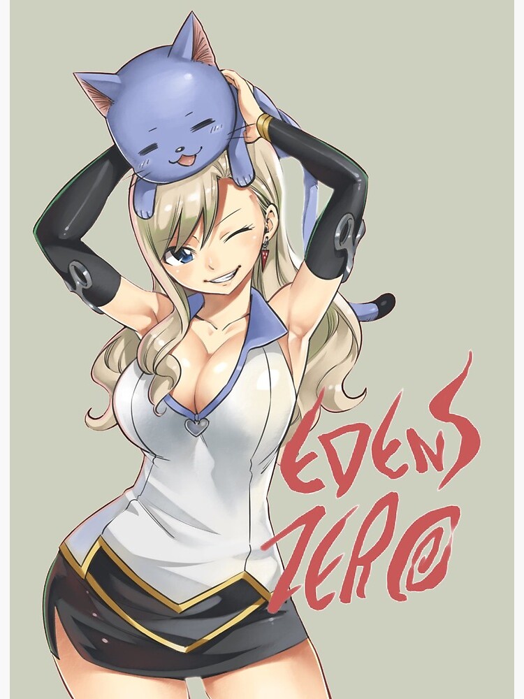 Happy and Other Fairy Tail Character Designs in Edens Zero