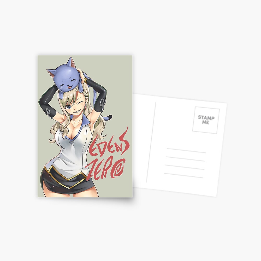 Edens Zero - Rebecca and Happy (with logo) | Art Board Print