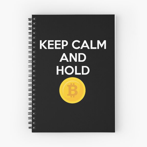 Item preview, KEEP CALM AND HOLD BITCOIN designed and sold by Picspot.