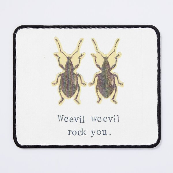 Item preview, Weevil Weevil Rock You designed and sold by BlueSpecsStudio.