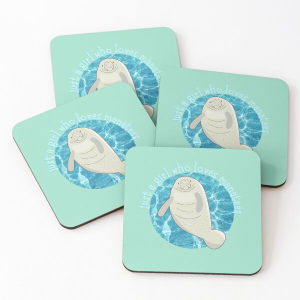 Item preview, just a girl who loves manatees designed and sold by JosTees96.