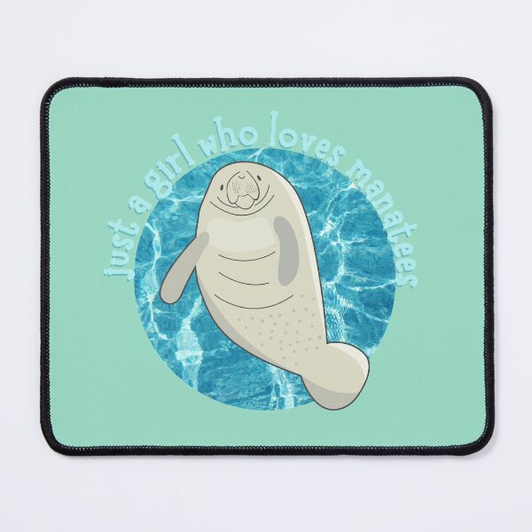 Item preview, just a girl who loves manatees designed and sold by JosTees96.