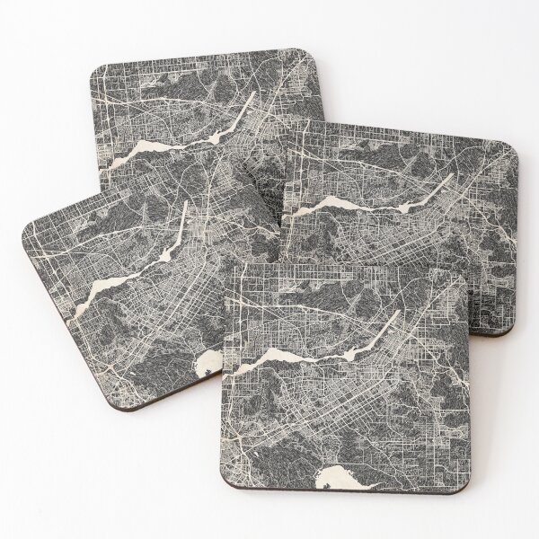 Item preview, Riverside map California Ink lines 2 designed and sold by InkMaps.