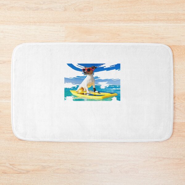 Item preview, dog on surfboard designed and sold by JimmyJD.
