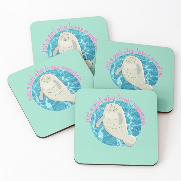 Item preview, just a girl who loves manatees designed and sold by JosTees96.