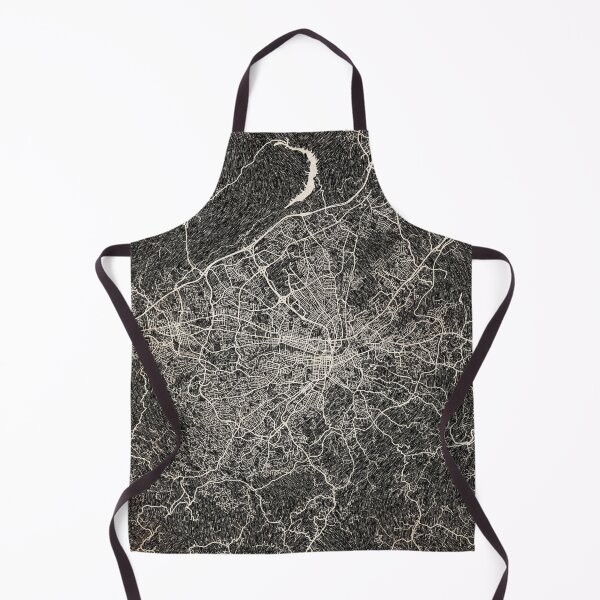 Item preview, Roanoke map Virginia Ink lines 2 designed and sold by InkMaps.