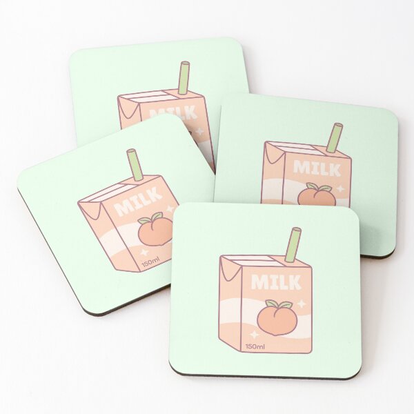 Item preview, Cute Packet of Peach Milk designed and sold by rustydoodle.