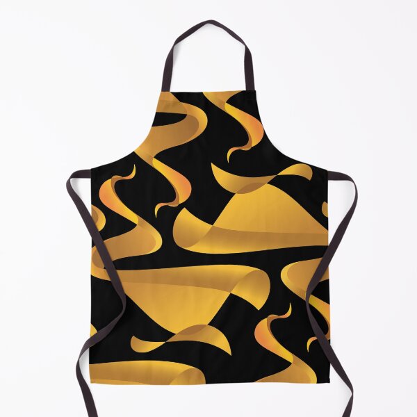 Item preview, Golden Magic Lamp in Free Flowing Fabric Style in Rich Gold Color designed and sold by Wiggly Lines.