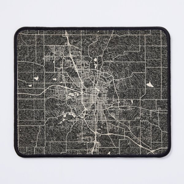 Item preview, Rochester map Minnesota Ink lines designed and sold by InkMaps.