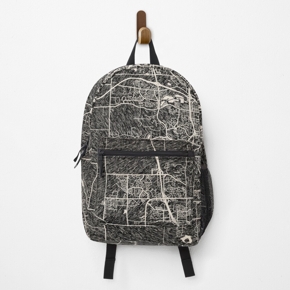 Vista previa del artículo con la obra «Mochila», diseñado y vendido por InkMaps.