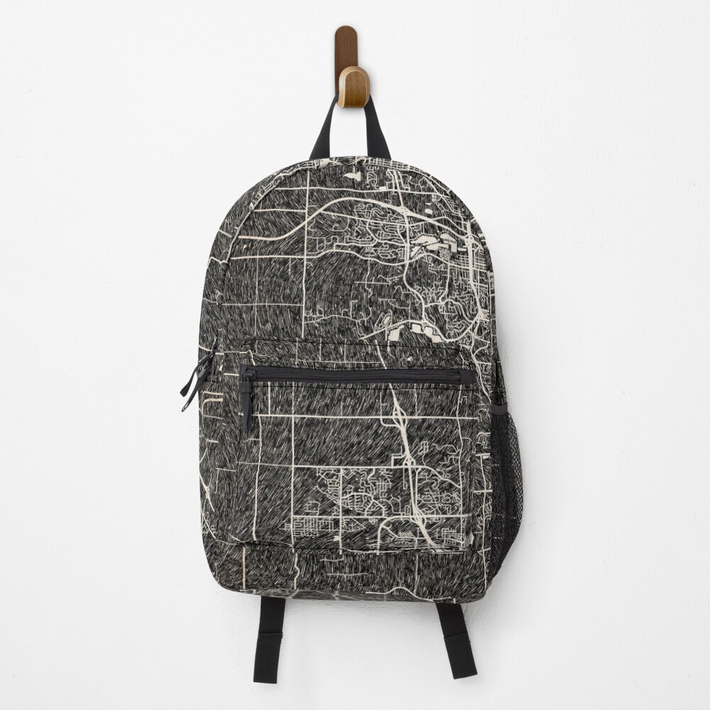 Vista previa del artículo con la obra «Mochila», diseñado y vendido por InkMaps.
