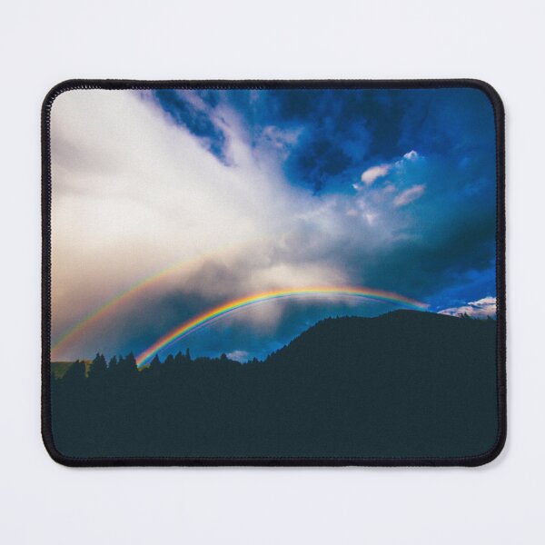 Item preview, Double Rainbow in the Blue Sky designed and sold by JoyforU.