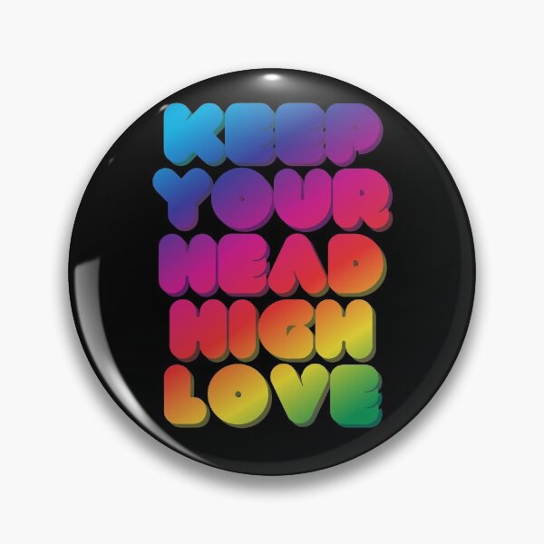 Item preview, Keep Your Head High Love designed and sold by MinaFox.