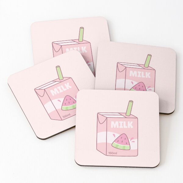 Item preview, Cute Packet of Watermelon Milk designed and sold by rustydoodle.