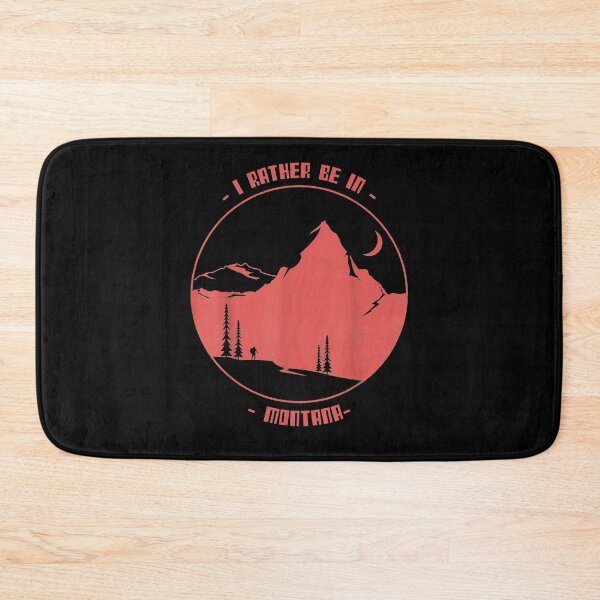 Item preview,  Rather Montana Hiking Hiker Camping designed and sold by luisweber.