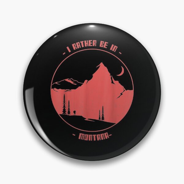 Item preview,  Rather Montana Hiking Hiker Camping designed and sold by luisweber.