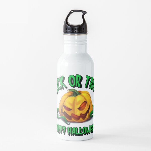 Trick or treat Happy Halloween Jack-o'-lantern Water Bottle