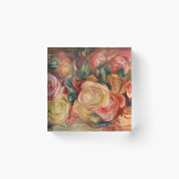 Item preview, Roses (1912) by Pierre-Auguste Renoir. Original from Barnes Foundation. designed and sold by LenaShines.