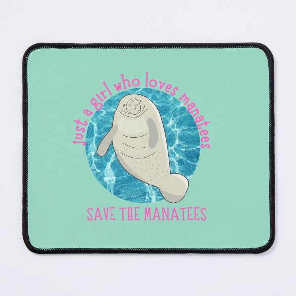 Item preview, just a girl who loves manatees designed and sold by JosTees96.