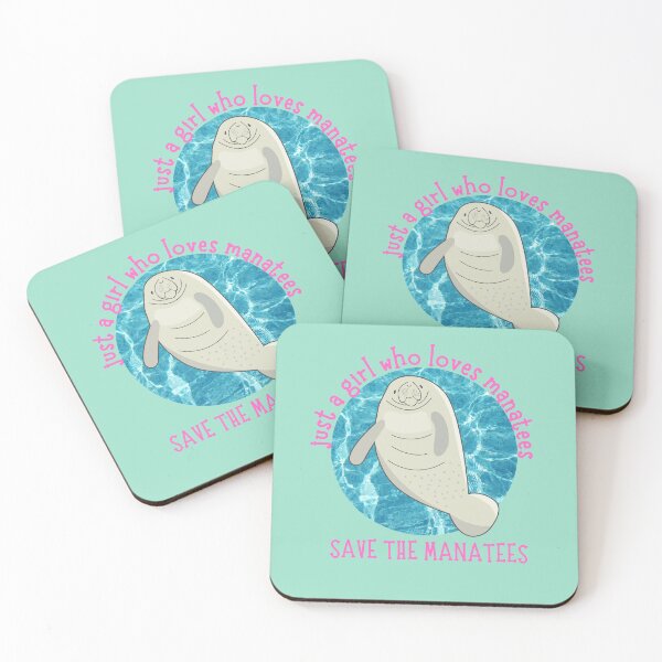 Item preview, just a girl who loves manatees designed and sold by JosTees96.