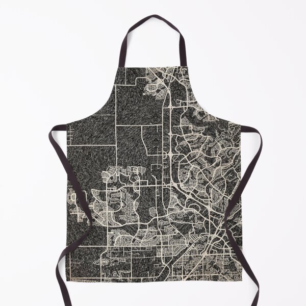 Item preview, Roseville map California Ink lines 2 designed and sold by InkMaps.