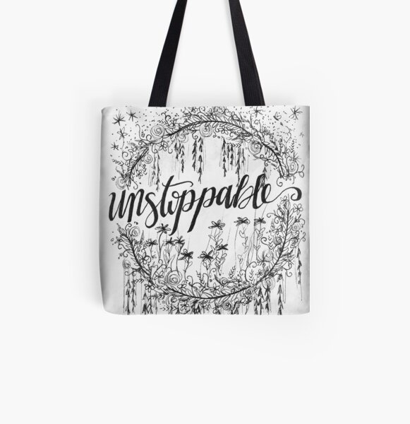 Unstoppable All Over Print Tote Bag