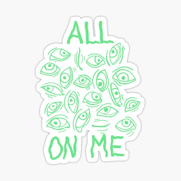 Item preview, All eyes on me green designed and sold by JuEW-art.