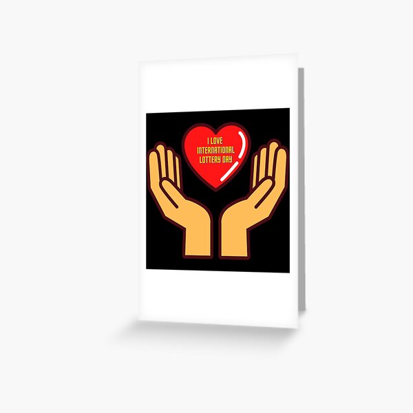 International Lotter Day Design 4 Greeting Card