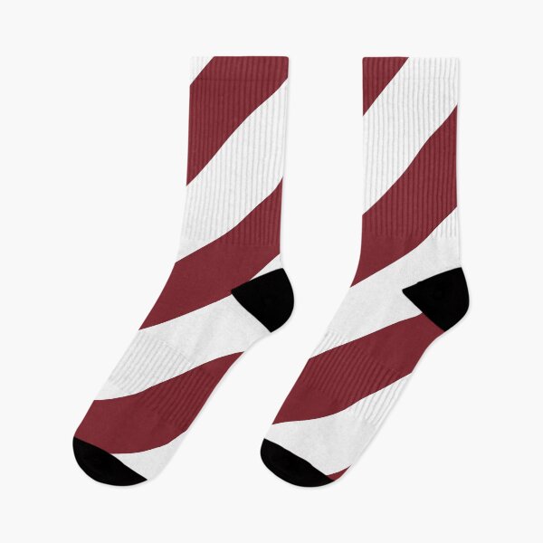 Item preview, Dark Red and White Diagonal Stripe Pattern 2022 Trending Color Pantone Winery 19-1537 - Shade - Hue designed and sold by ColorOfTheYears.