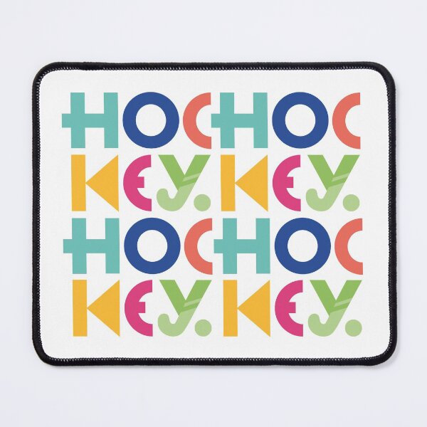 Item preview, colorful hockey logo designed and sold by hookfreaks.