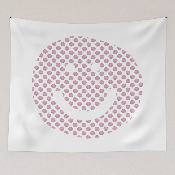 Item preview, Happy Smiley Faces of Prism Pink in a Smiley Face designed and sold by ellenhenry.