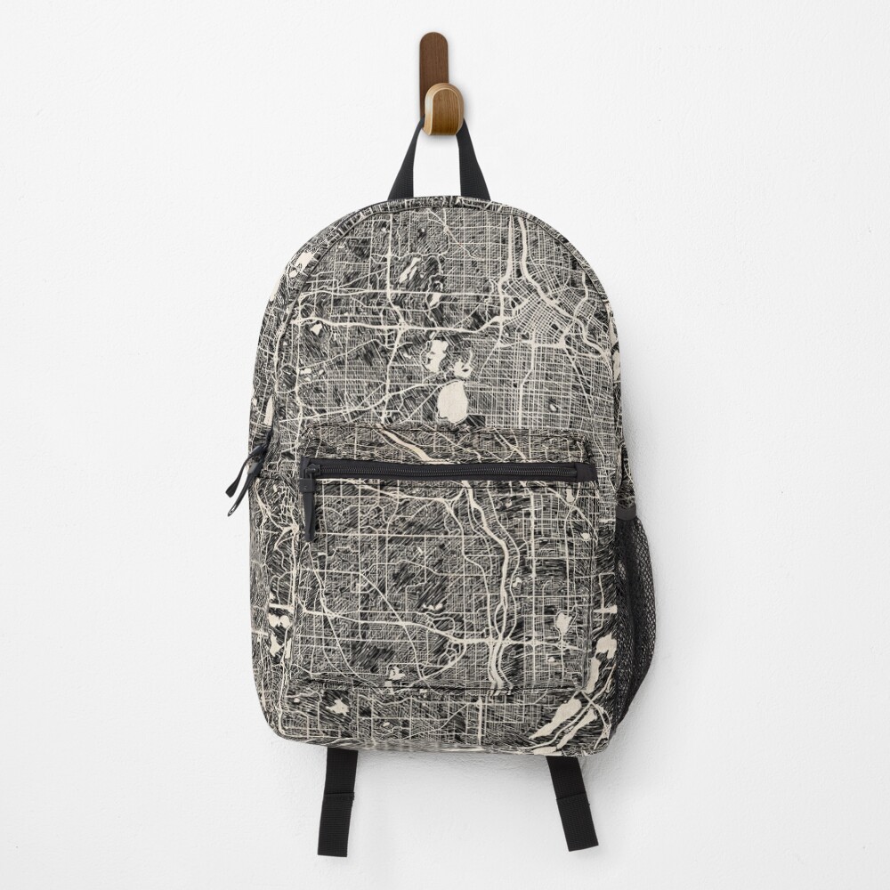 Vista previa del artículo con la obra «Mochila», diseñado y vendido por InkMaps.
