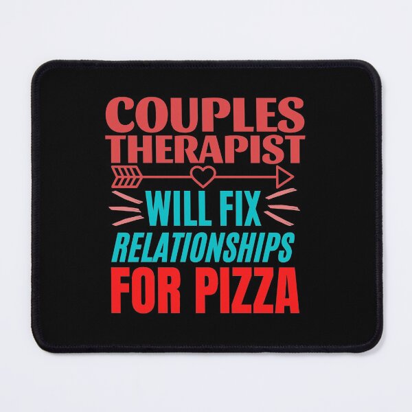 Item preview, Couples Therapist Will Fix Relationships for Pizza. Funny design for a couples therapist who loves pizza. designed and sold by ACC .