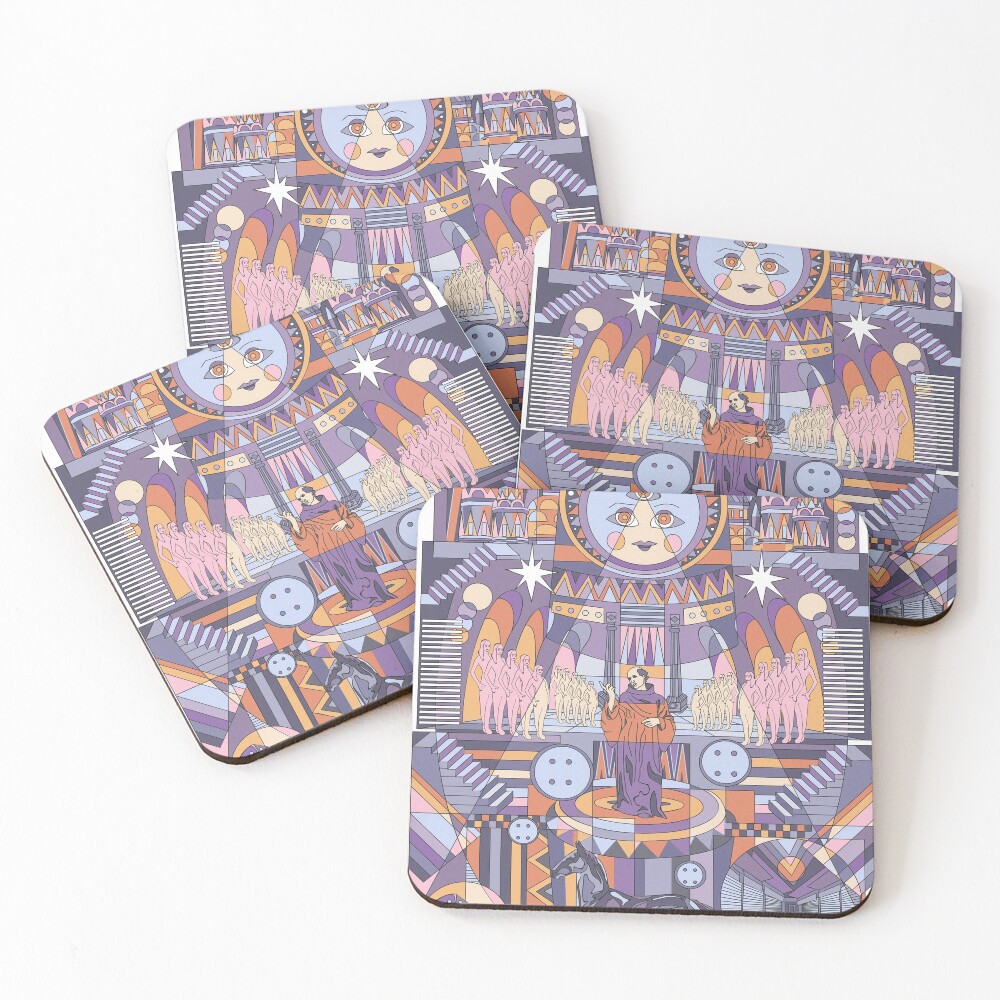 Item preview, Coasters (Set of 4) designed and sold by Alberto-R.