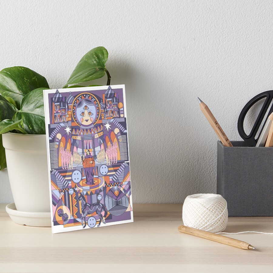 Item preview, Art Board Print designed and sold by Alberto-R.