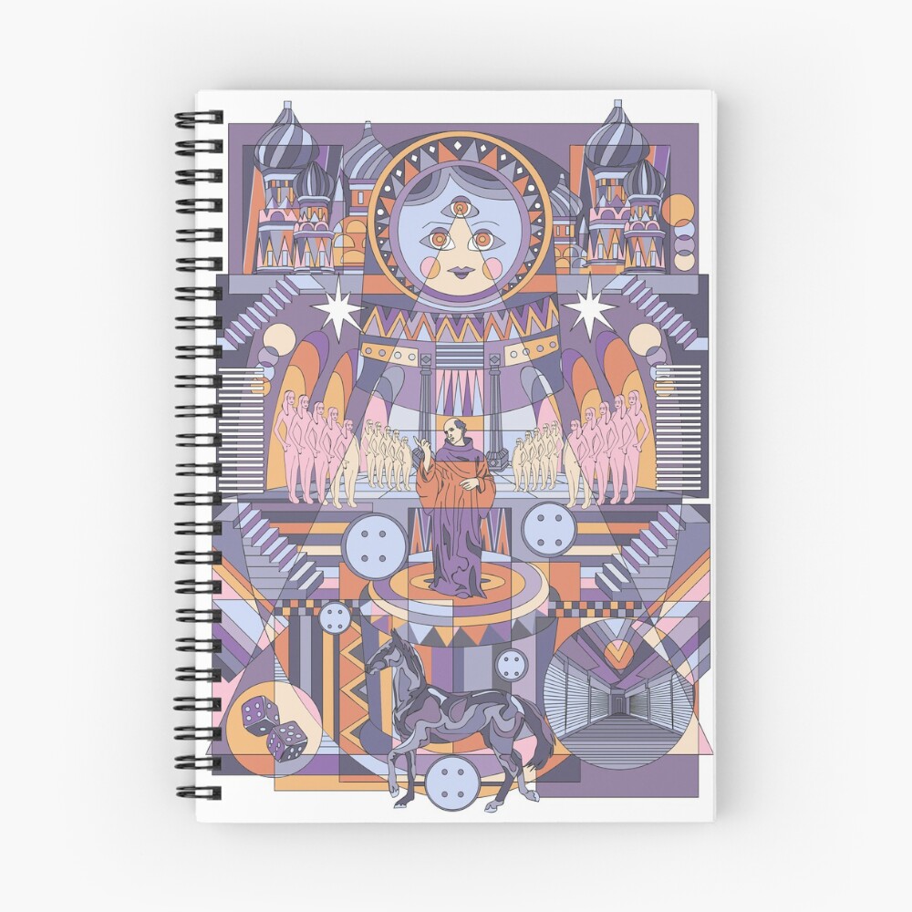 Item preview, Spiral Notebook designed and sold by Alberto-R.