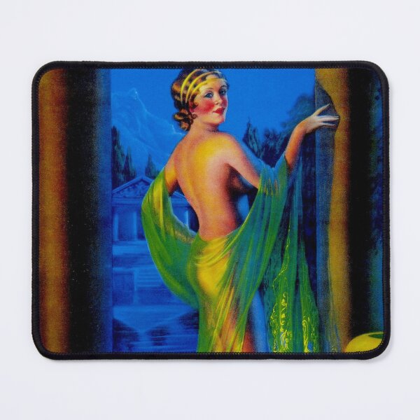 Item preview, FLAPPER : Vintage Exotic Greek Scene Pinup Print designed and sold by posterbobs.
