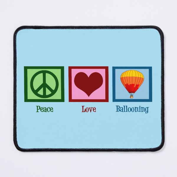Item preview, Peace Love Ballooning | Hot Air Balloon designed and sold by Epic Love Designs.