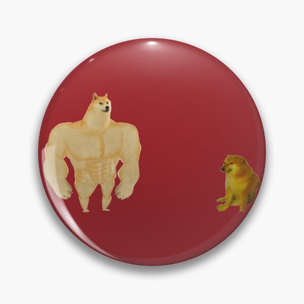 Item preview, Swole Doge vs. Cheems designed and sold by Phantasmal-2-do.