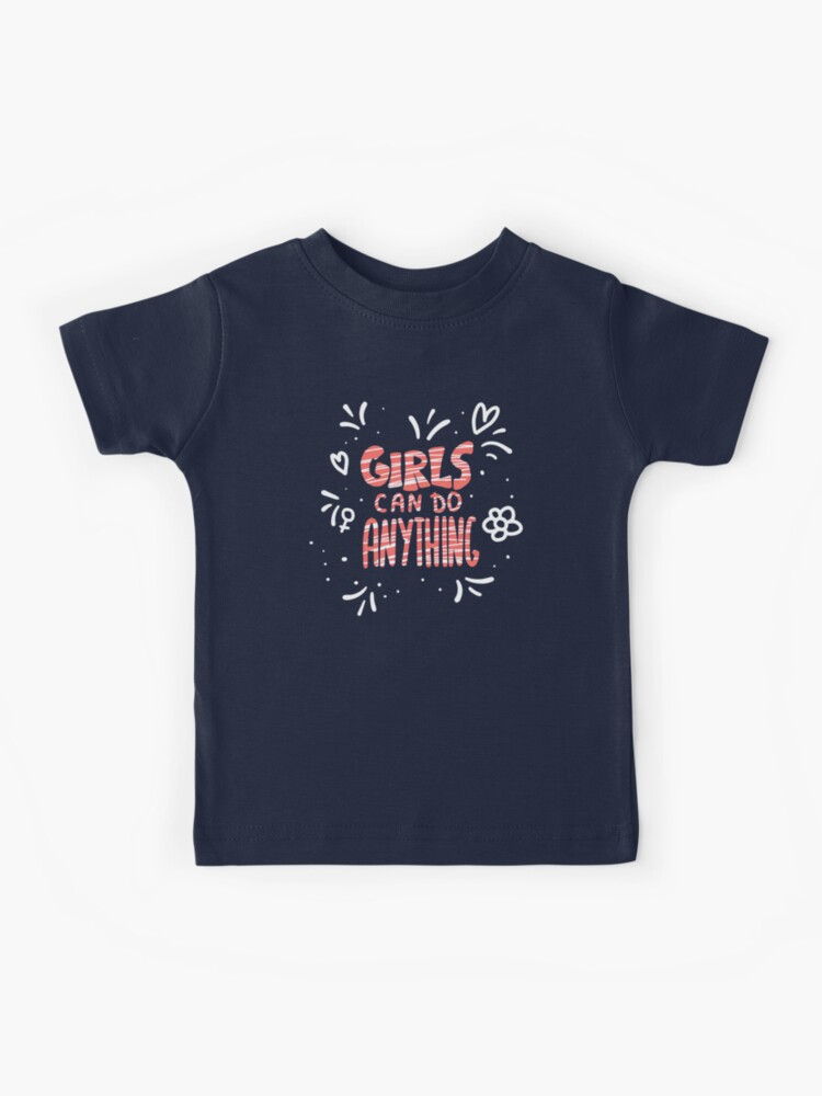 Girls 2024 slogan tshirt