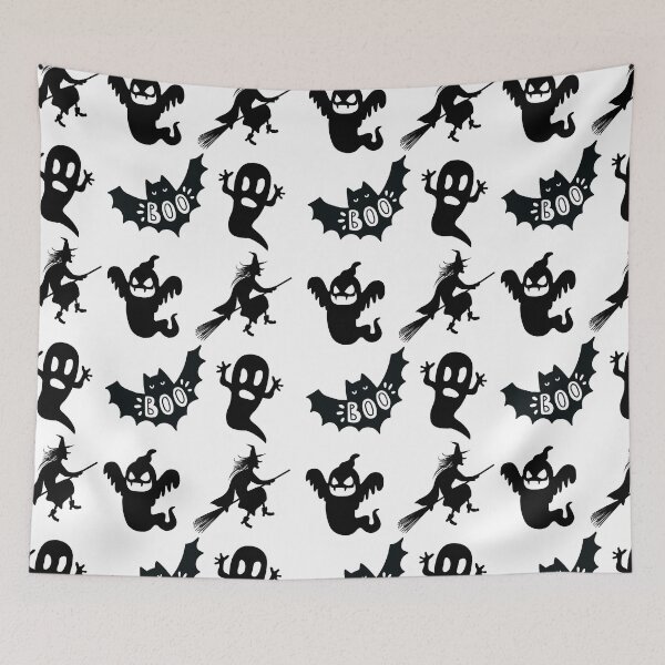 Item preview, Halloween Decorations Indoor Crazy Pattern designed and sold by CRAZY-T.