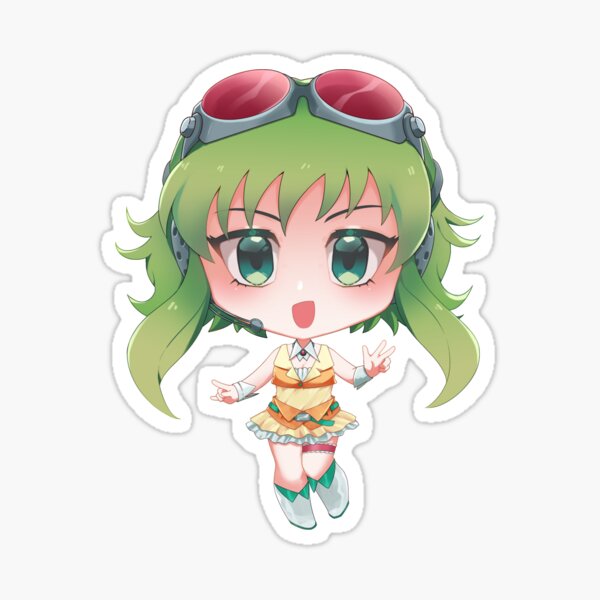 Vocaloid Gumi Megpoid V2 Sticker