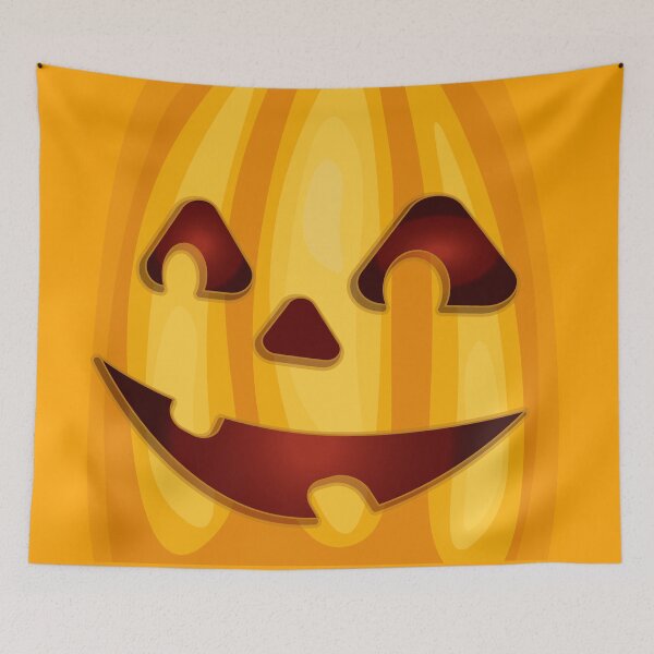 Item preview, Carved pumpkin Halloween design designed and sold by CutieBlue.