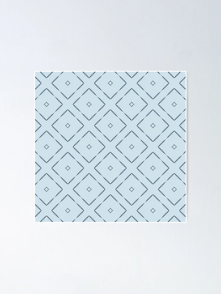 Thumbnail 1 of 3, Poster, Abstract Pastel Vector Graphical Pattern designed and sold by Paternalistic.