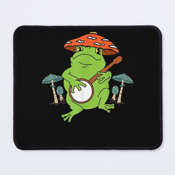 Item preview, Frog Banjo Mushroom Nature designed and sold by luisweber.