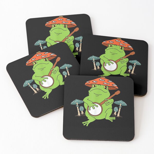 Item preview,  Frog Banjo Mushroom Nature designed and sold by luisweber.