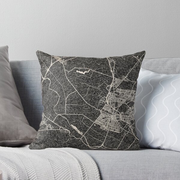 Item preview, Salinas map California Ink lines designed and sold by InkMaps.