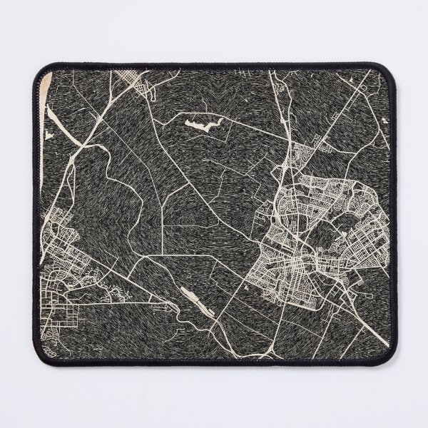 Item preview, Salinas map California Ink lines designed and sold by InkMaps.